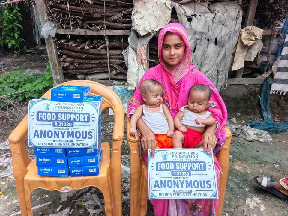 Emergency Food Support for Twin Babies
