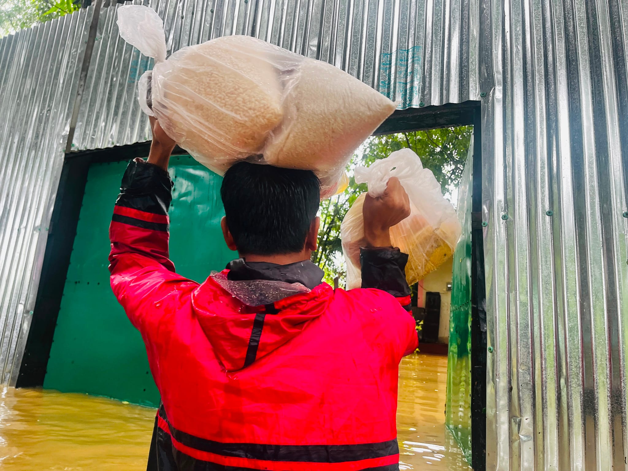 Relief being prepared for the community
