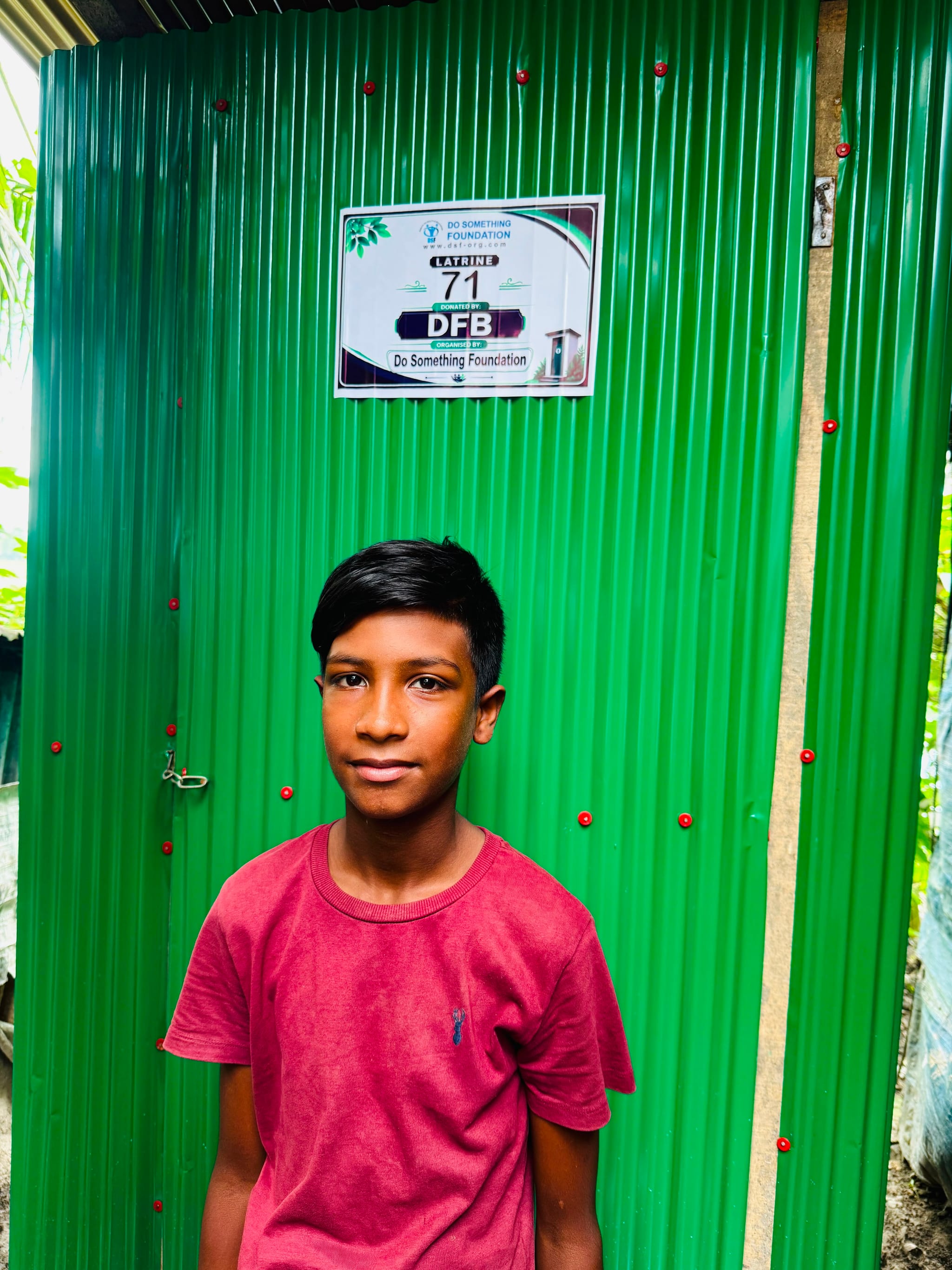 A new tube well installed for a family