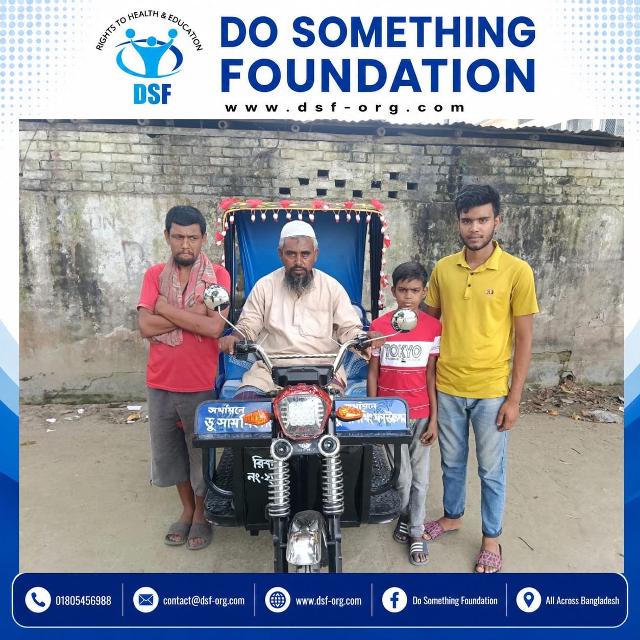 Income Generation Support: Providing a Rickshaw for Sustainable Livelihood