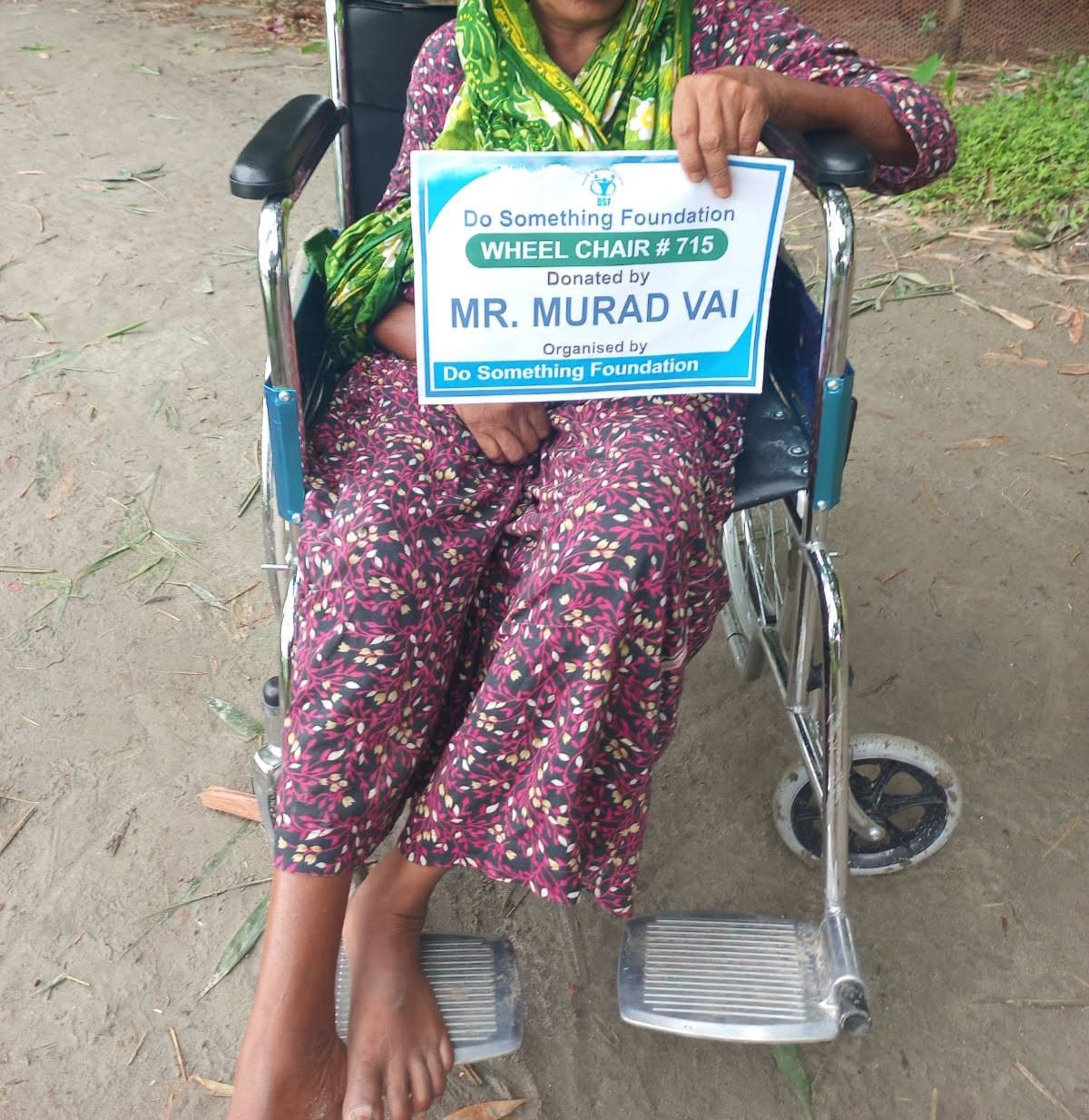 Wheelchair Support Brings Greater Mobility to a Paralyzed Patient