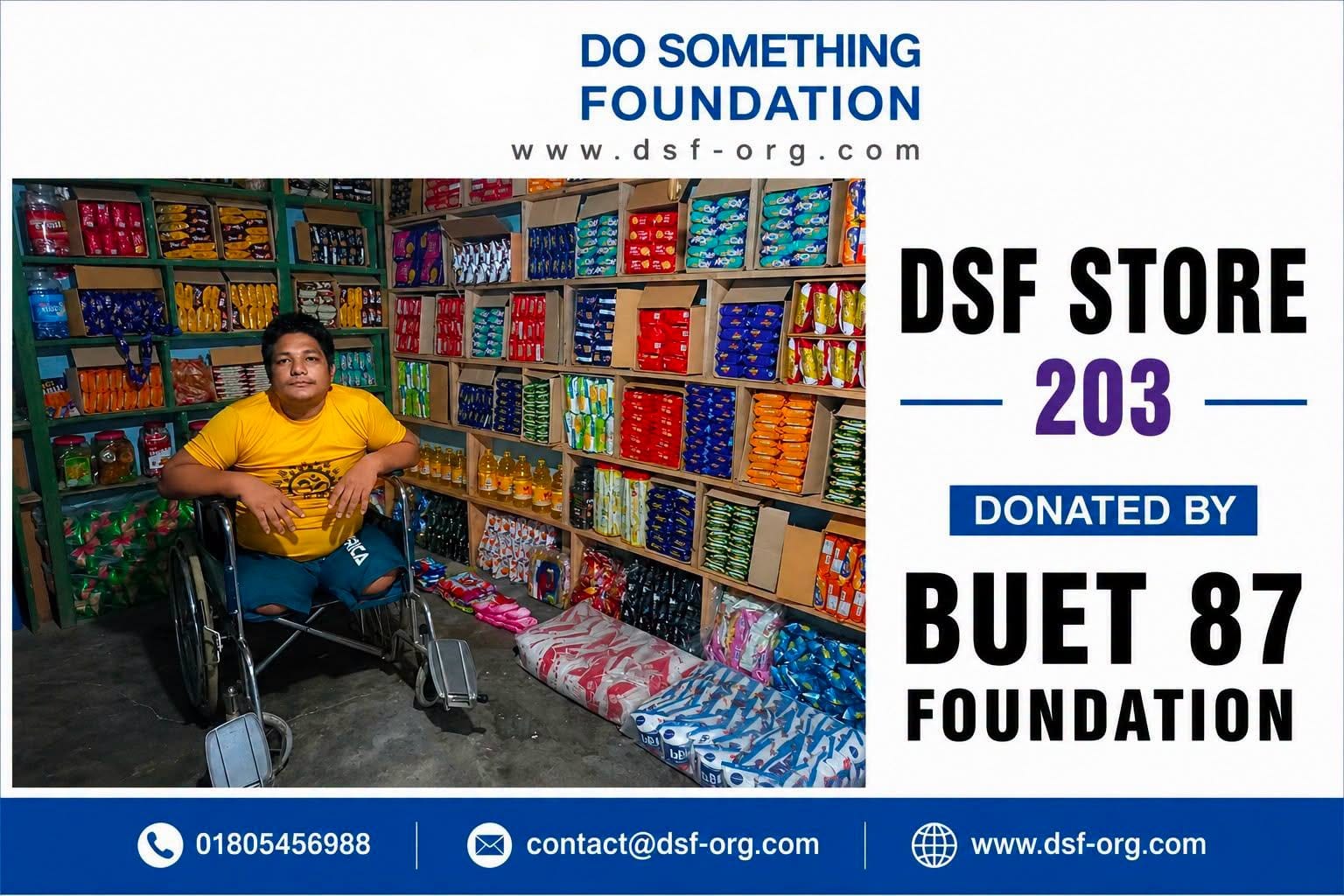 DSF Establishes a Grocery Store to Support Jadav Chandra Roy’s Livelihood