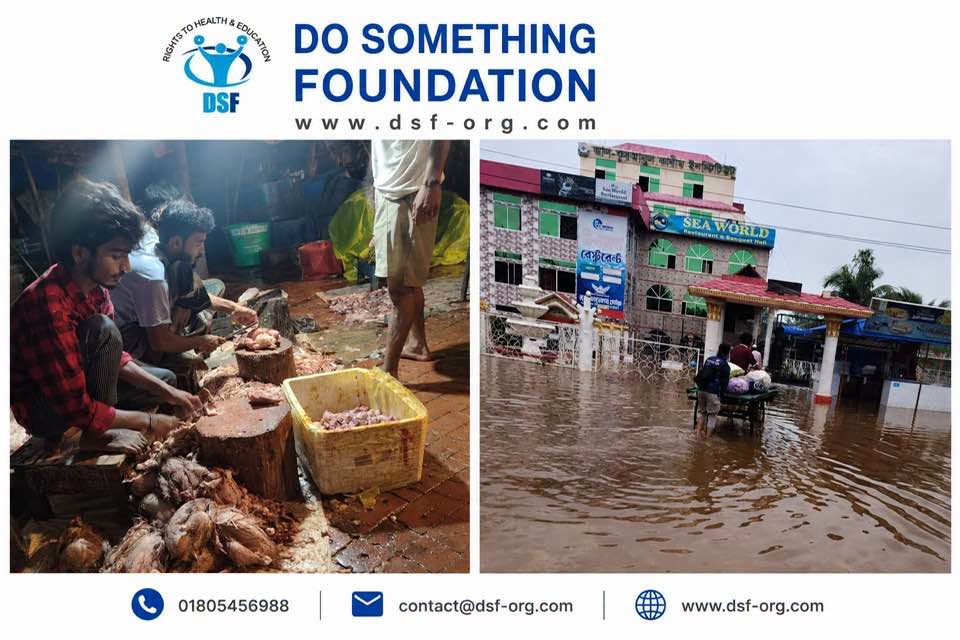 Cooking Meals for 500 Flood-Affected People in Satkania