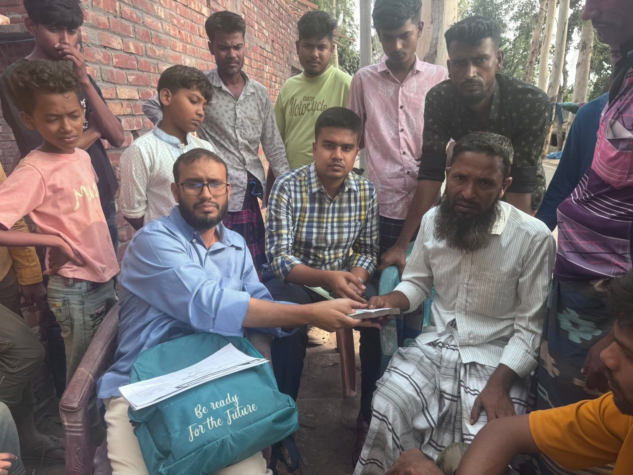 DSF Provides BDT 500,000 Financial Assistance to 10 Families of Road Accident Victims