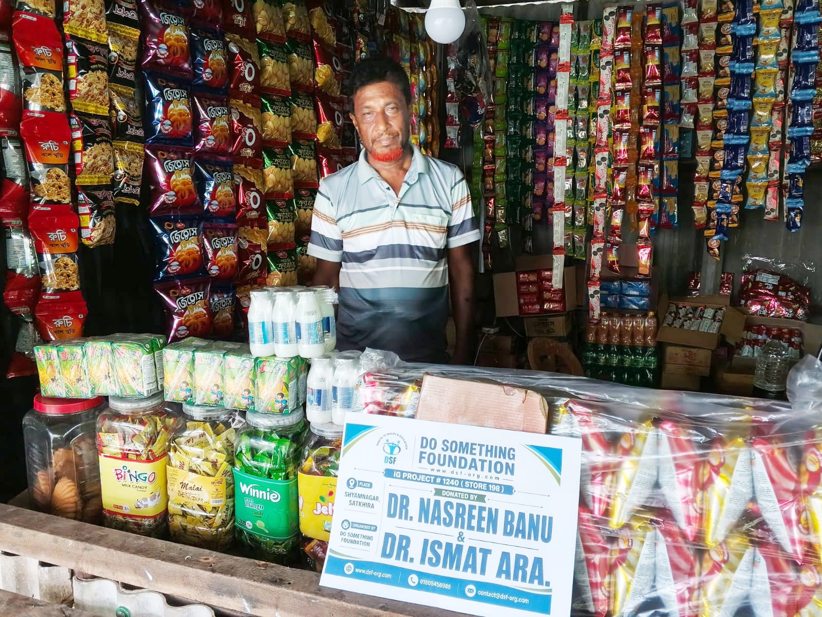 DSF Supports a Small Business Owner Through Income Generation Project #1240
