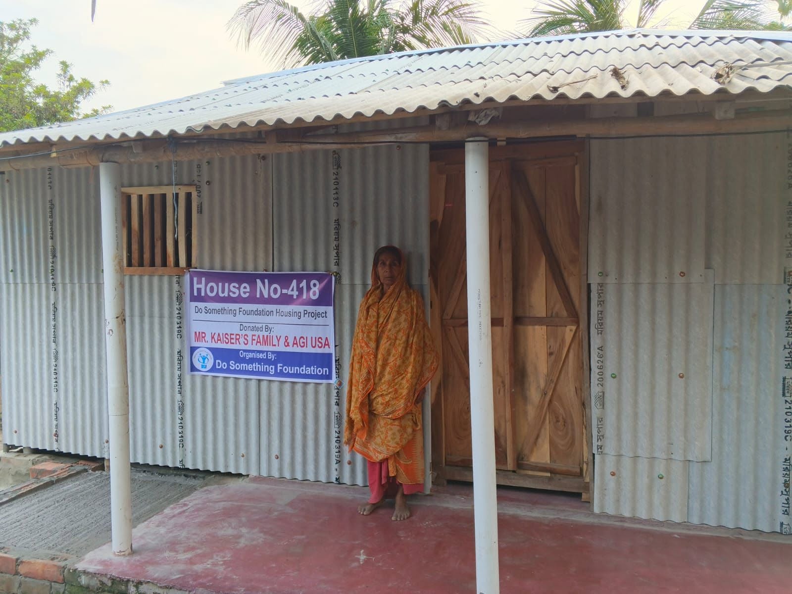 DSF Provides a Safe New Home Under Housing Project #418